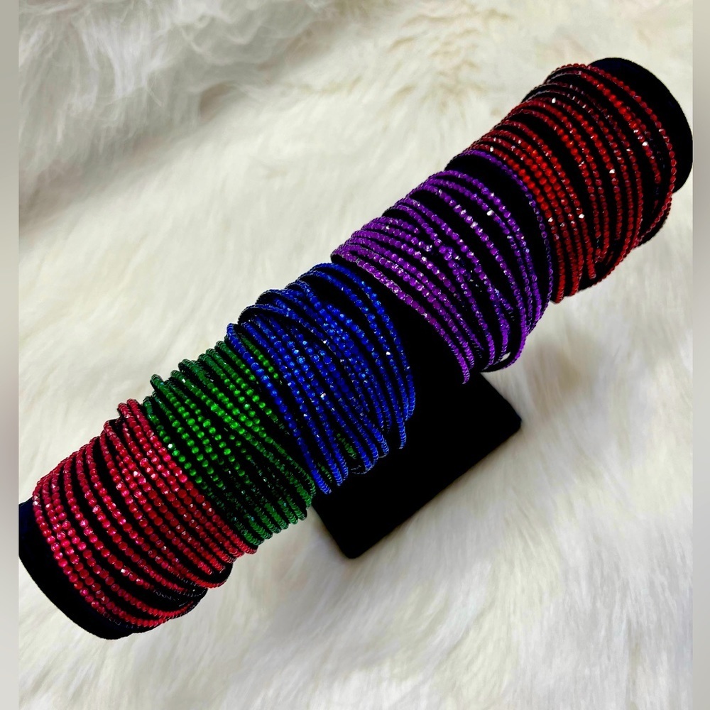 Wrap-around snap on bracelets